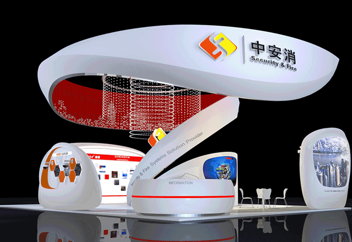 航峰展覽展臺設(shè)計(jì)搭建案例