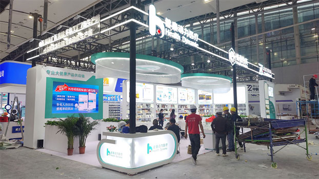 展廳設(shè)計(jì)裝修公司展覽展臺搭建現(xiàn)場